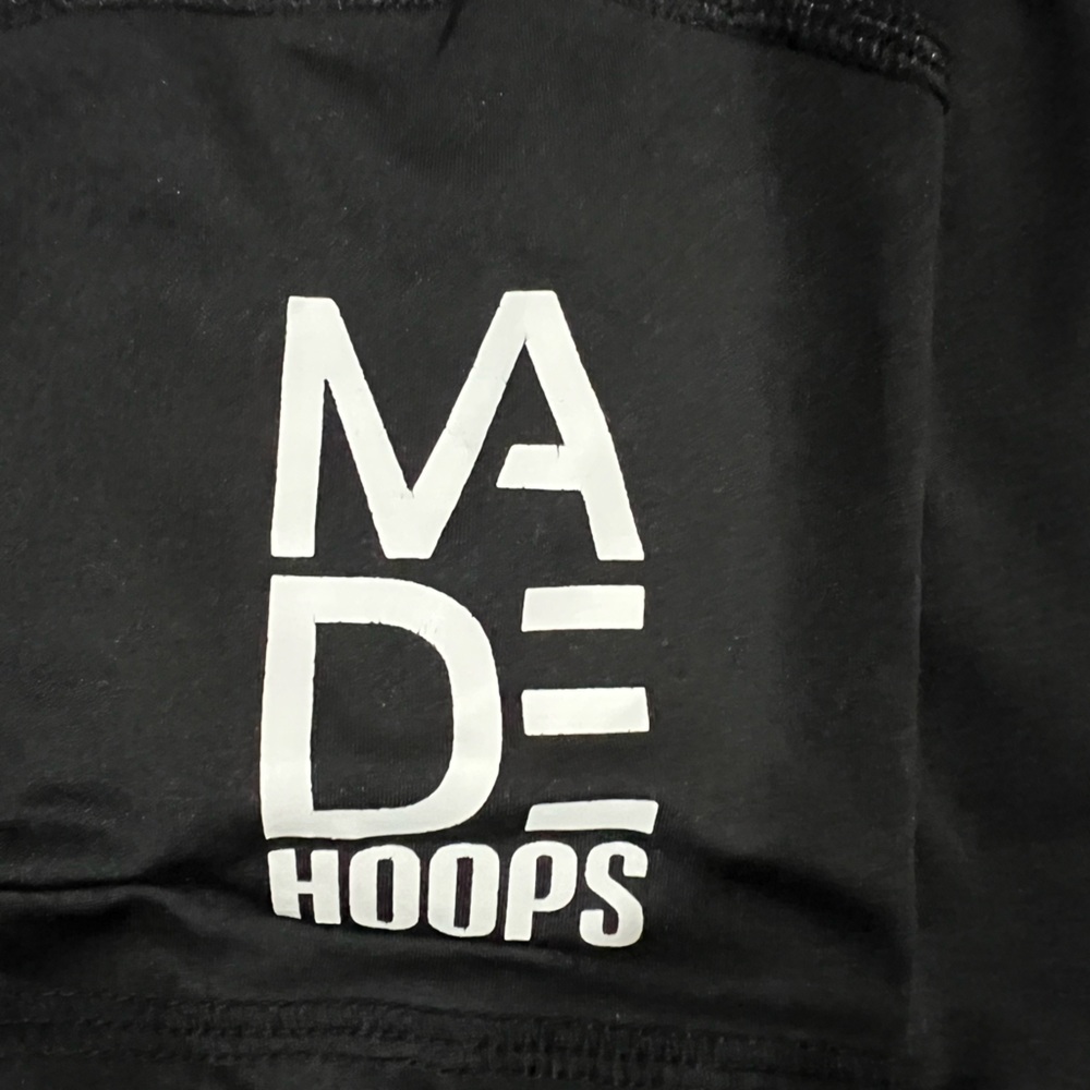 Black MADE Hoops compression shirt